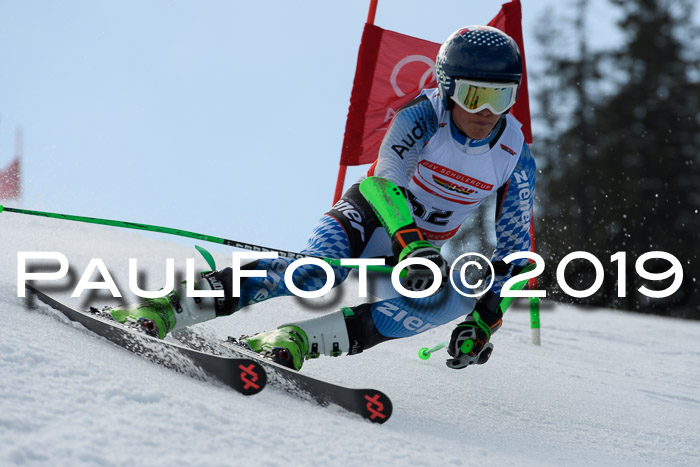 Dt. Schülercup Finale U16 Riesenslalom 08.03.2019