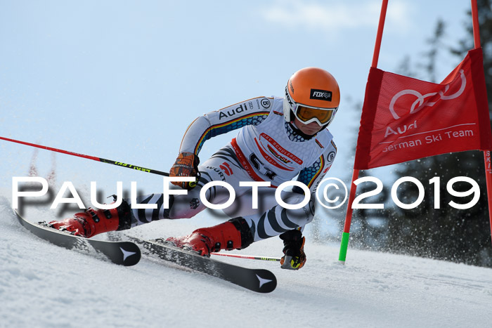 Dt. Schülercup Finale U16 Riesenslalom 08.03.2019