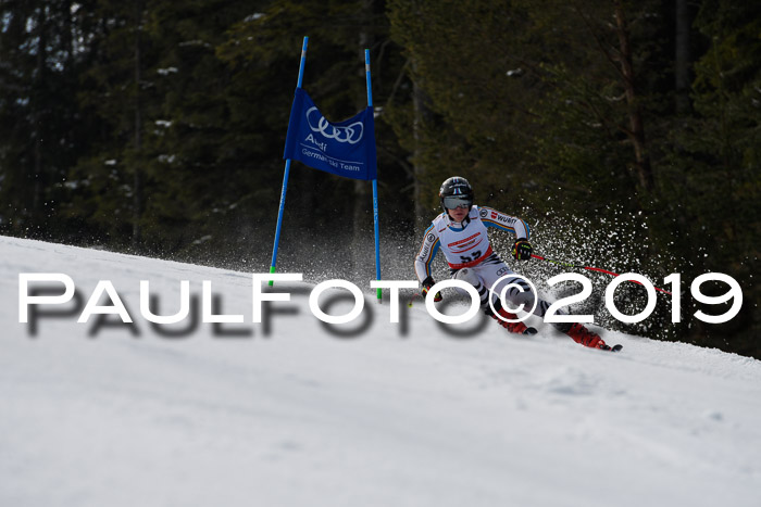 Dt. Schülercup Finale U16 Riesenslalom 08.03.2019
