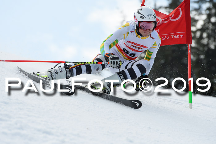 Dt. Schülercup Finale U16 Riesenslalom 08.03.2019