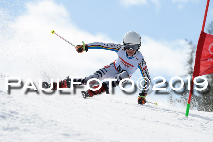 Dt. Schülercup Finale U16 Riesenslalom 08.03.2019