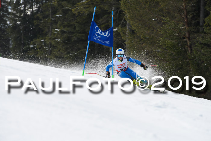 Dt. Schülercup Finale U16 Riesenslalom 08.03.2019