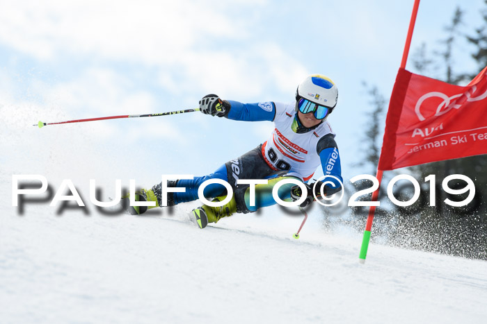 Dt. Schülercup Finale U16 Riesenslalom 08.03.2019
