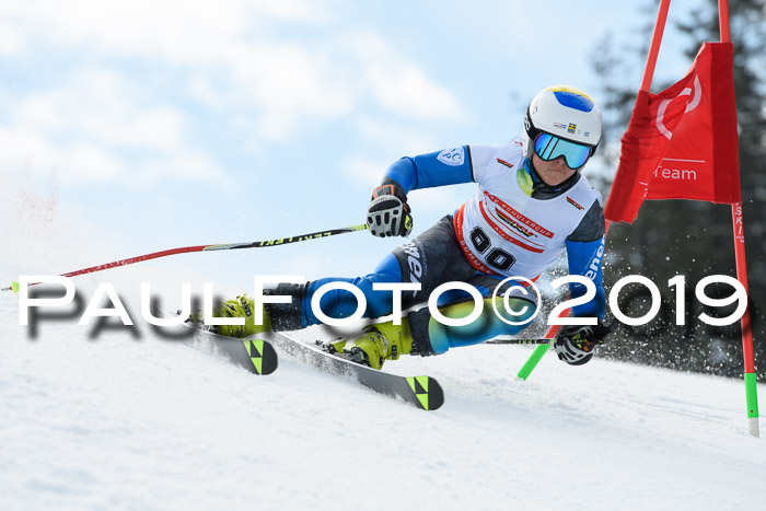 Dt. Schülercup Finale U16 Riesenslalom 08.03.2019