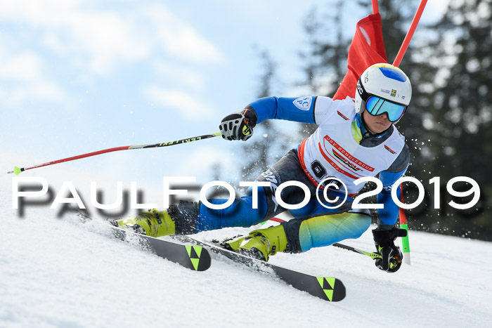 Dt. Schülercup Finale U16 Riesenslalom 08.03.2019