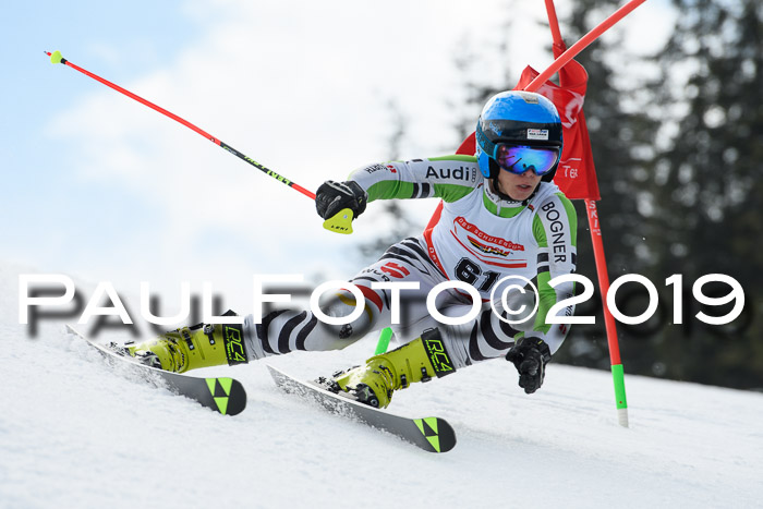 Dt. Schülercup Finale U16 Riesenslalom 08.03.2019