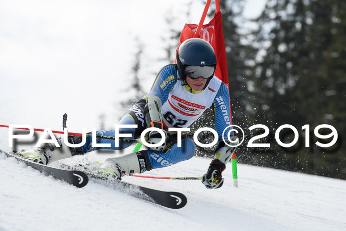 Dt. Schülercup Finale U16 Riesenslalom 08.03.2019