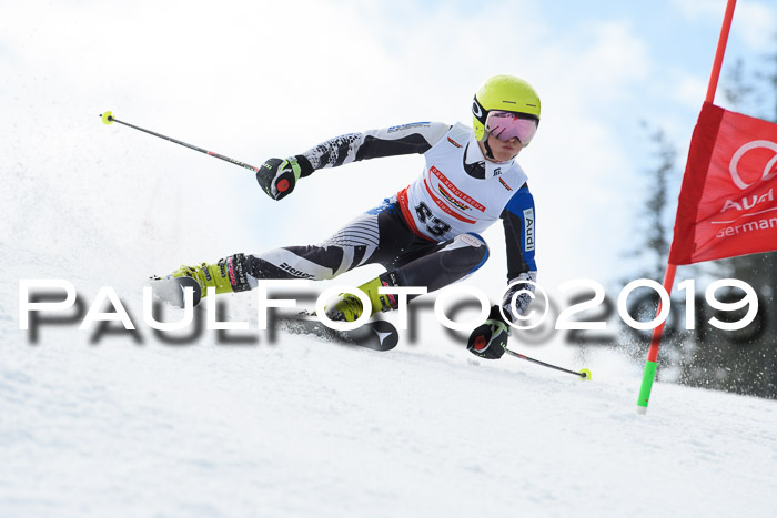Dt. Schülercup Finale U16 Riesenslalom 08.03.2019