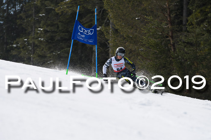 Dt. Schülercup Finale U16 Riesenslalom 08.03.2019