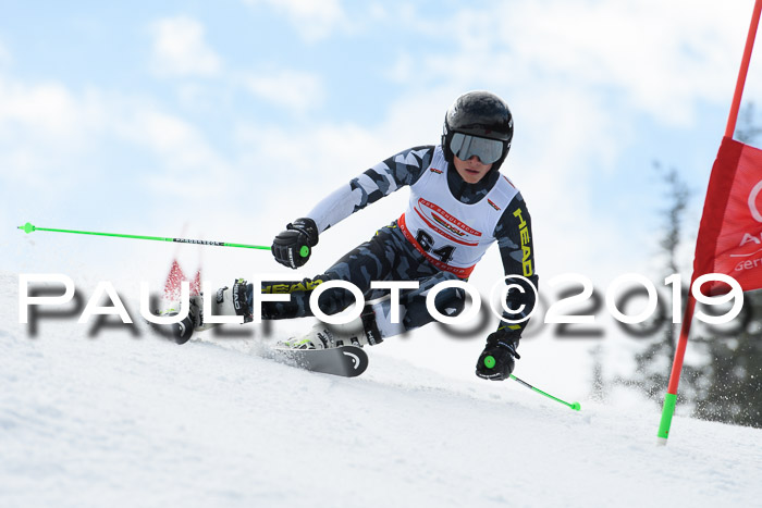 Dt. Schülercup Finale U16 Riesenslalom 08.03.2019