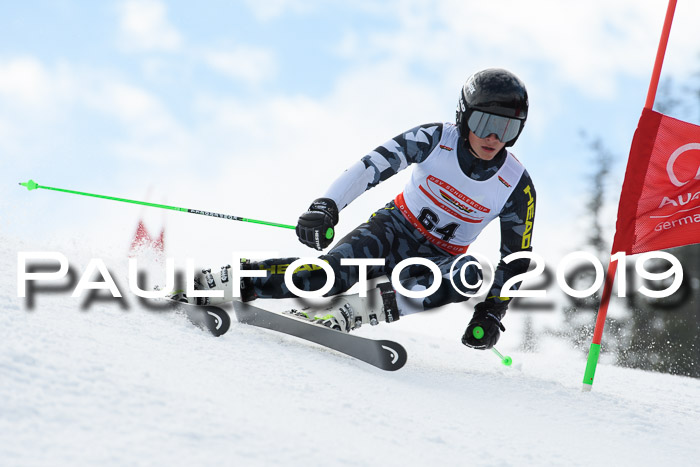 Dt. Schülercup Finale U16 Riesenslalom 08.03.2019