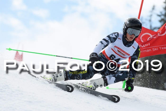 Dt. Schülercup Finale U16 Riesenslalom 08.03.2019