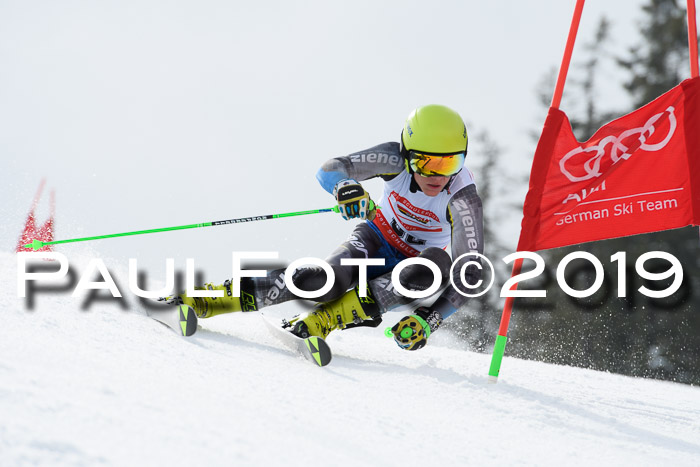 Dt. Schülercup Finale U16 Riesenslalom 08.03.2019