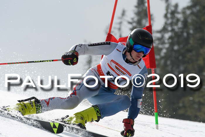 Dt. Schülercup Finale U16 Riesenslalom 08.03.2019