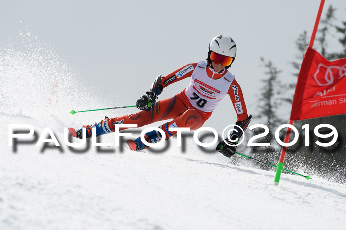 Dt. Schülercup Finale U16 Riesenslalom 08.03.2019