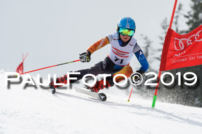 Dt. Schülercup Finale U16 Riesenslalom 08.03.2019