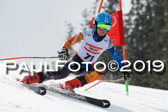 Dt. Schülercup Finale U16 Riesenslalom 08.03.2019