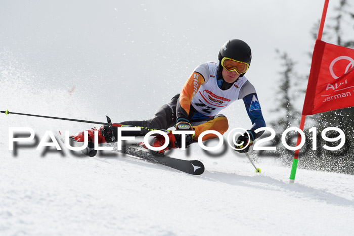 Dt. Schülercup Finale U16 Riesenslalom 08.03.2019