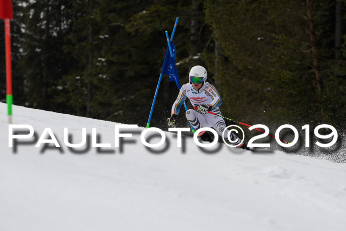 Dt. Schülercup Finale U16 Riesenslalom 08.03.2019