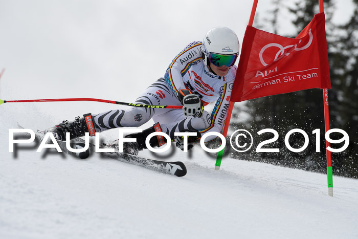 Dt. Schülercup Finale U16 Riesenslalom 08.03.2019