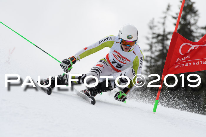 Dt. Schülercup Finale U16 Riesenslalom 08.03.2019