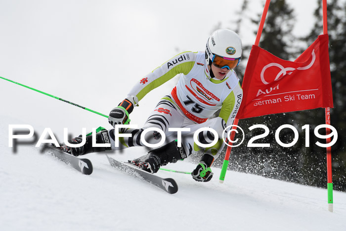 Dt. Schülercup Finale U16 Riesenslalom 08.03.2019
