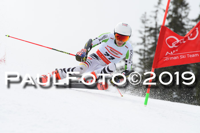 Dt. Schülercup Finale U16 Riesenslalom 08.03.2019