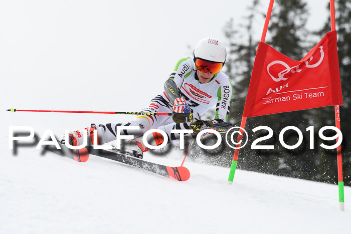 Dt. Schülercup Finale U16 Riesenslalom 08.03.2019