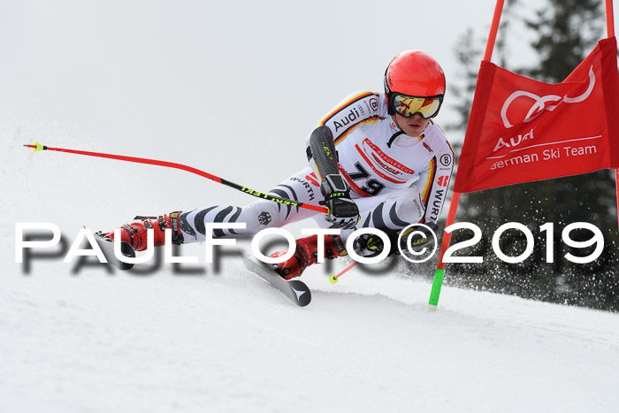 Dt. Schülercup Finale U16 Riesenslalom 08.03.2019