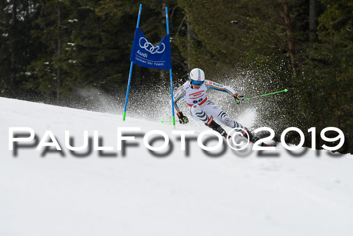 Dt. Schülercup Finale U16 Riesenslalom 08.03.2019