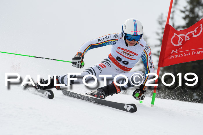 Dt. Schülercup Finale U16 Riesenslalom 08.03.2019