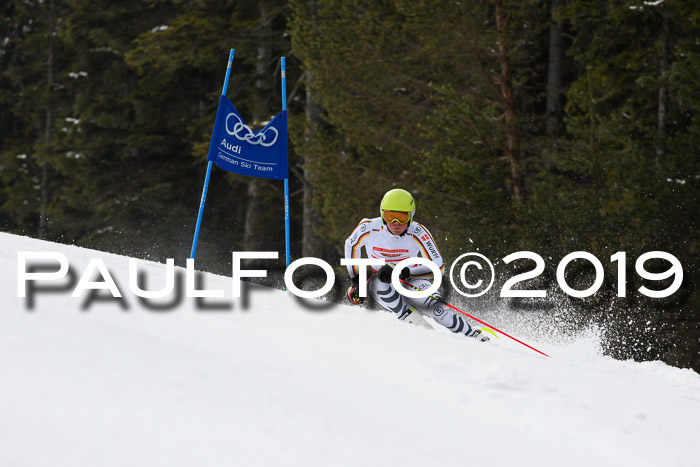 Dt. Schülercup Finale U16 Riesenslalom 08.03.2019