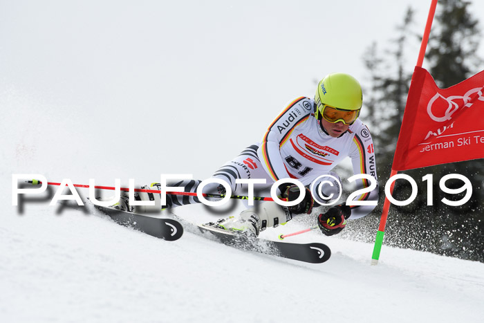 Dt. Schülercup Finale U16 Riesenslalom 08.03.2019