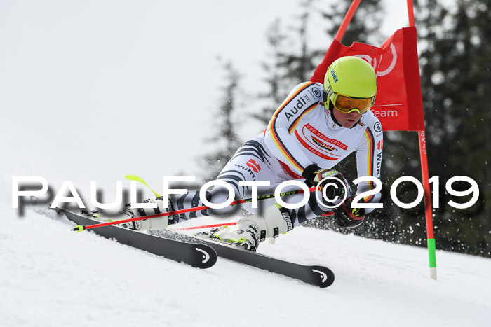 Dt. Schülercup Finale U16 Riesenslalom 08.03.2019