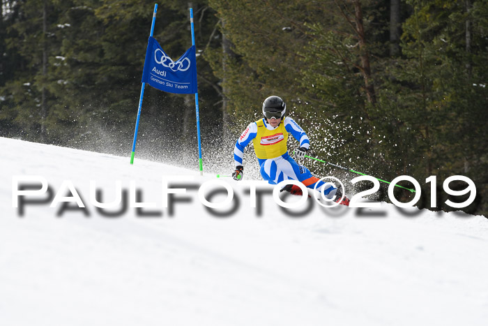 Dt. Schülercup Finale U16 Riesenslalom 08.03.2019