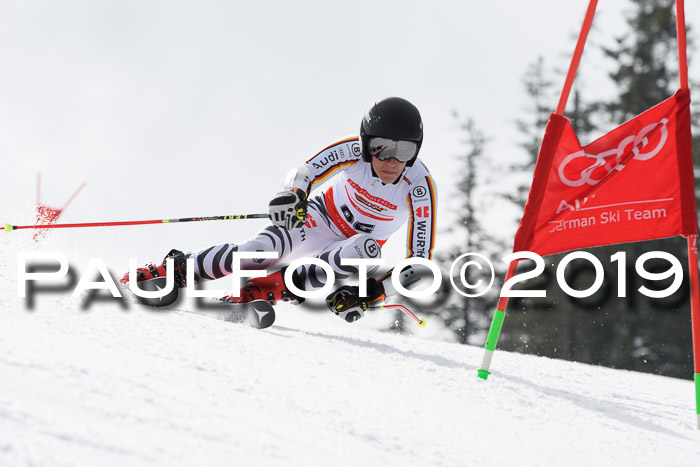 Dt. Schülercup Finale U16 Riesenslalom 08.03.2019