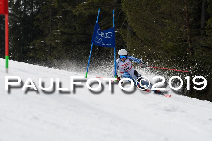 Dt. Schülercup Finale U16 Riesenslalom 08.03.2019