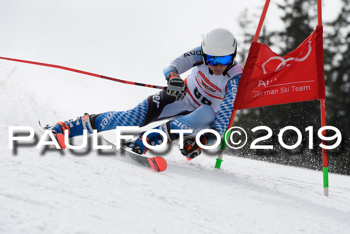 Dt. Schülercup Finale U16 Riesenslalom 08.03.2019