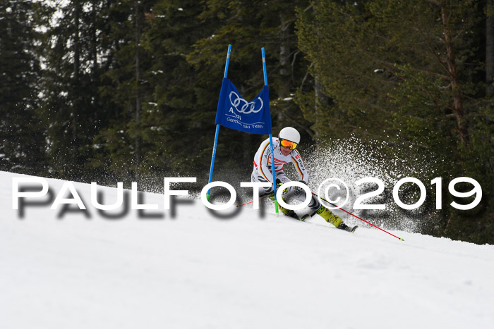 Dt. Schülercup Finale U16 Riesenslalom 08.03.2019