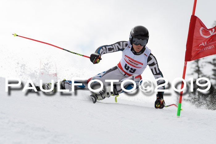 Dt. Schülercup Finale U16 Riesenslalom 08.03.2019