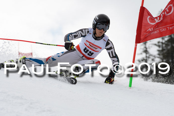 Dt. Schülercup Finale U16 Riesenslalom 08.03.2019