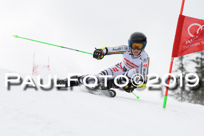 Dt. Schülercup Finale U16 Riesenslalom 08.03.2019