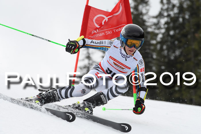 Dt. Schülercup Finale U16 Riesenslalom 08.03.2019