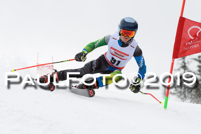 Dt. Schülercup Finale U16 Riesenslalom 08.03.2019