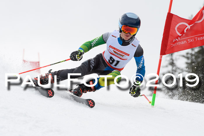Dt. Schülercup Finale U16 Riesenslalom 08.03.2019
