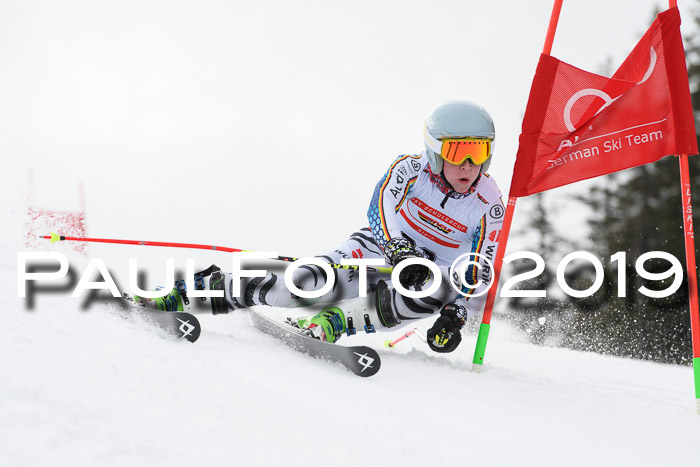 Dt. Schülercup Finale U16 Riesenslalom 08.03.2019