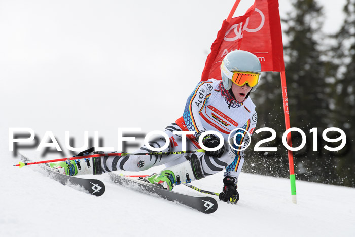 Dt. Schülercup Finale U16 Riesenslalom 08.03.2019