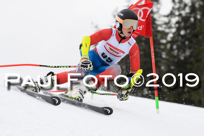 Dt. Schülercup Finale U16 Riesenslalom 08.03.2019