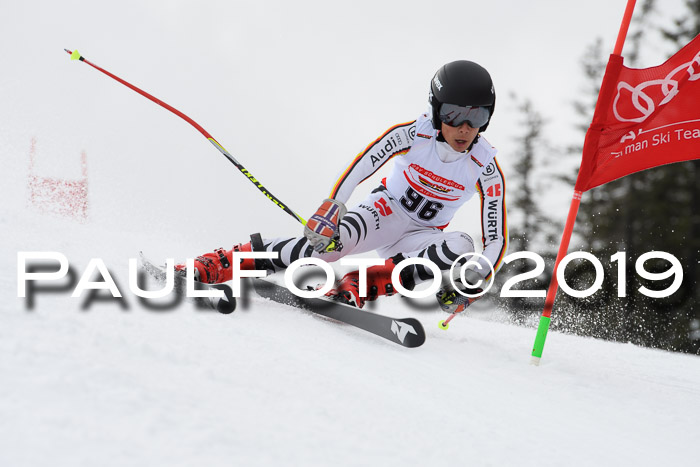 Dt. Schülercup Finale U16 Riesenslalom 08.03.2019