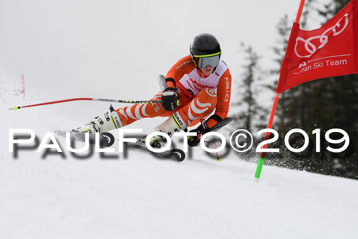 Dt. Schülercup Finale U16 Riesenslalom 08.03.2019